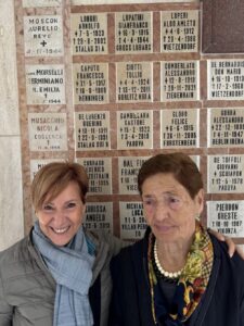 Zia Piera e Margherita Baldrighi a Padova