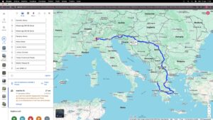 Viaggio di Gianfranco in Grecia