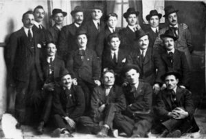Gruppo dirigente del Partito Socialista sezione di Casalpusterlengo 1919