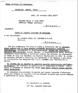 Fermo di Giovanni, 15 novembre 1943